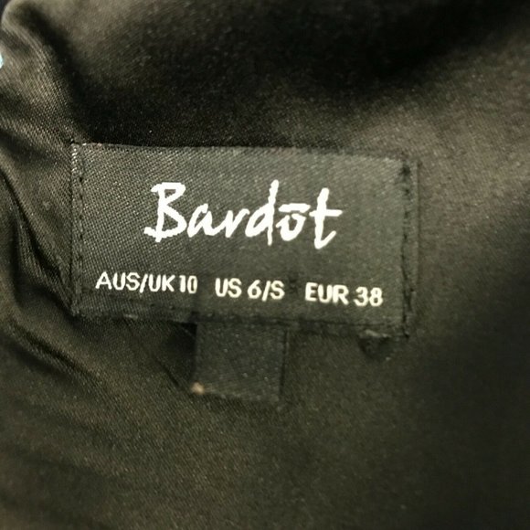 Bardot Watercolor Floral Fit And Flare Dress 6/S - Picture 6 of 9